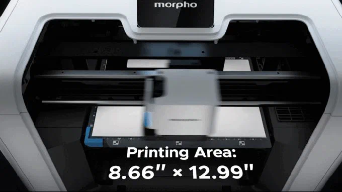 タンブラーや紙、2000種以上の素材に直接印刷できる卓上UVプリンター Morpho UV Printer (モルフォ) — 写真4